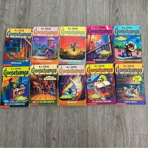 Vintage Goosebumps books lot of 10